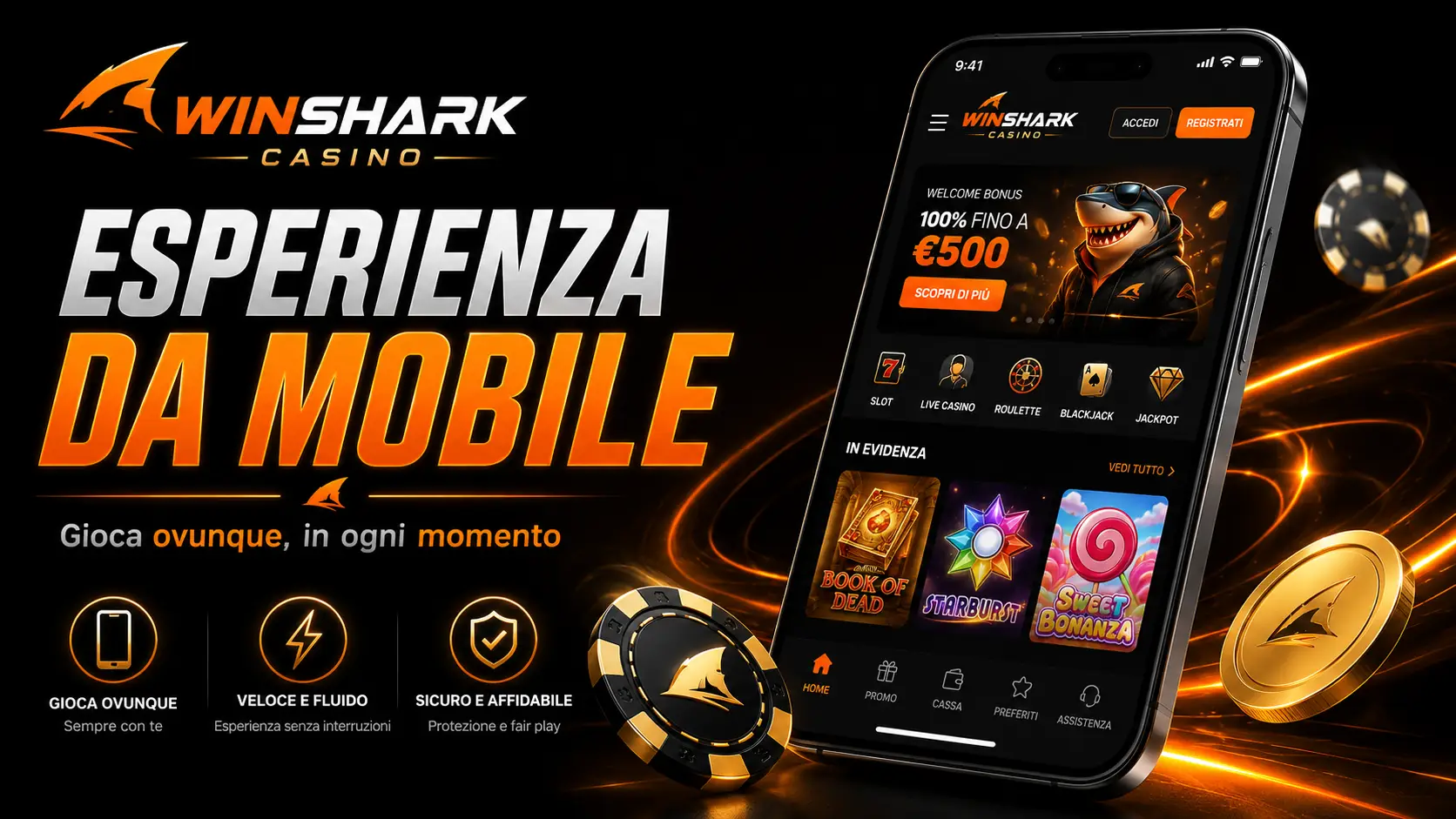 WinShark Casino App
