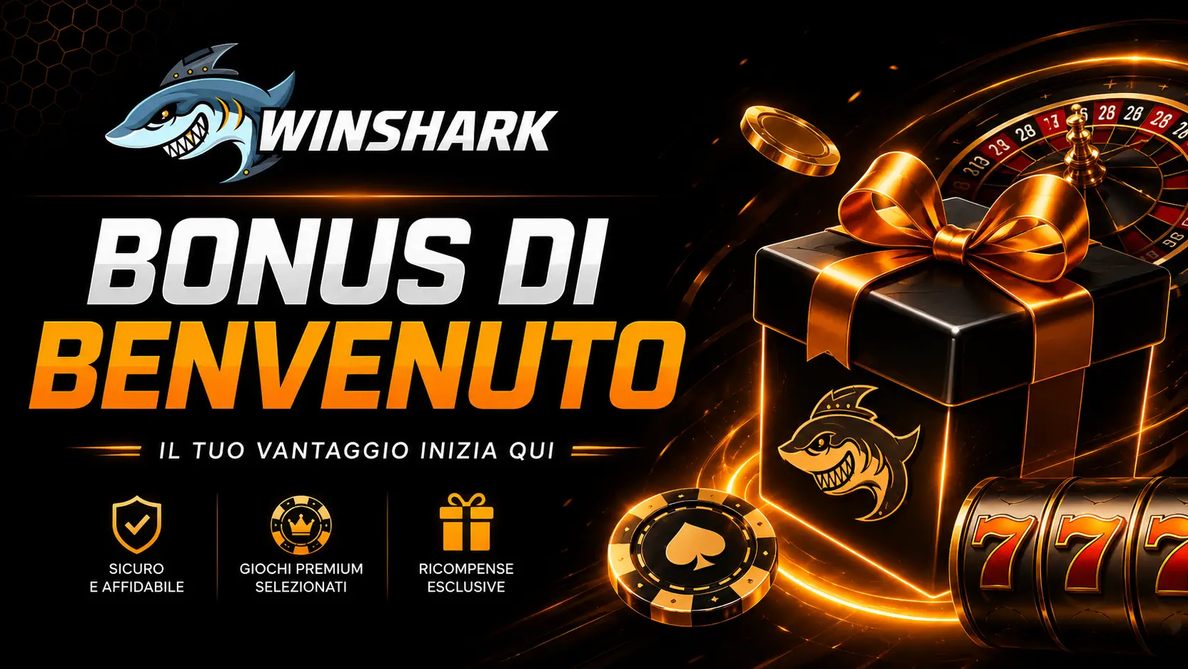 WinShark Casino Bonus